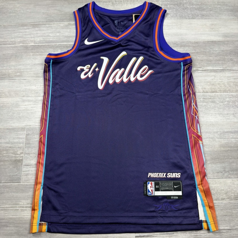 Nike Phoenix Suns El‎ Valle City Edition Swingman Blank Jersey - Men's M/44 New
